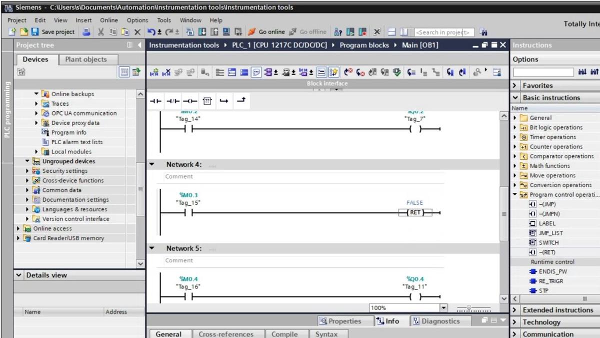 'Video thumbnail for Jump list and Return in Siemens PLC Programming Course'