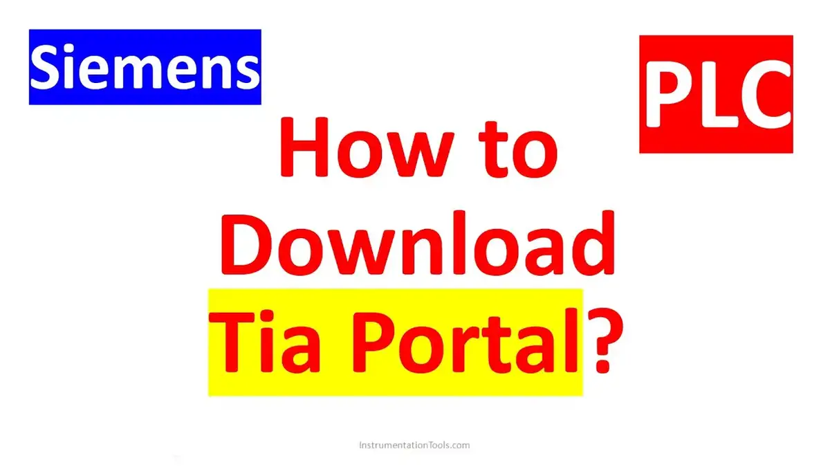 'Video thumbnail for How to Download Siemens Tia Portal? - PLC Programming Software'