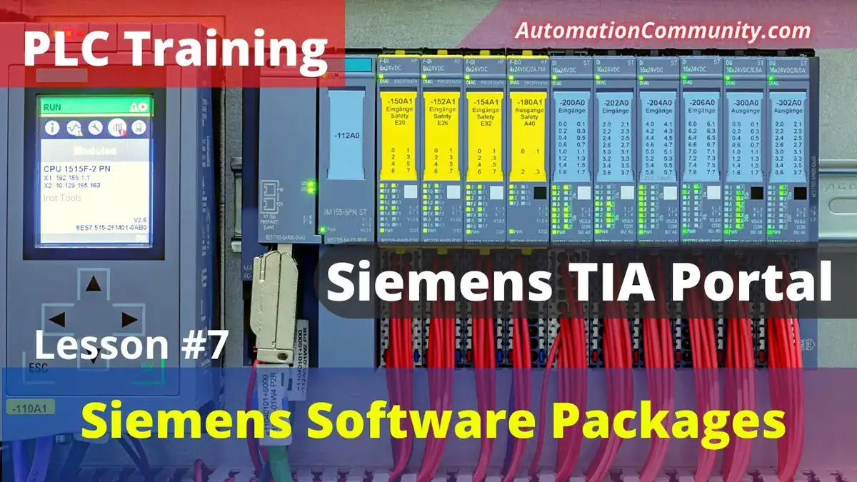 'Video thumbnail for What is Siemens Tia Portal? - Siemens PLC Software Packages'