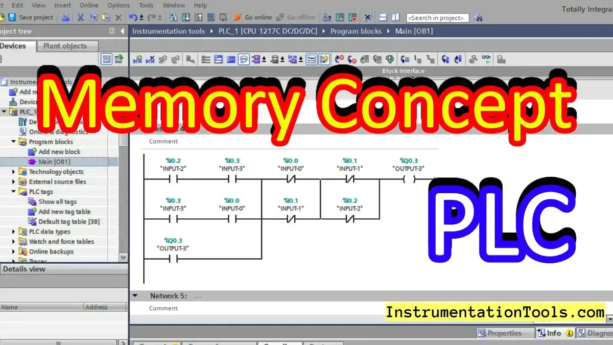 'Video thumbnail for PLC Memory Concept - Siemens PLC Programming Tutorial'