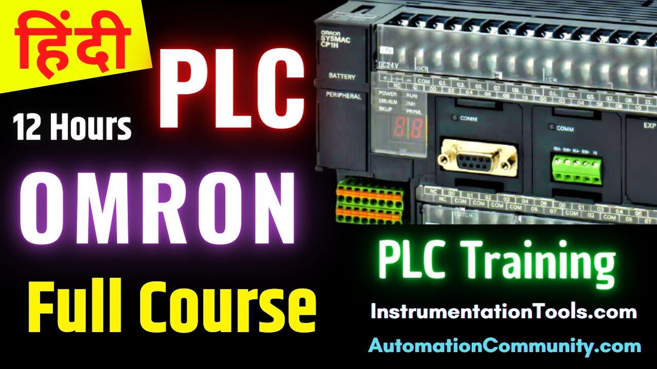 12 Hours Free PLC Course in Hindi - Omron PLC Online Training