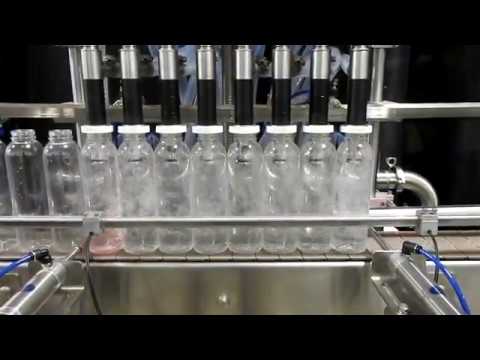 Complete Filling, Capping and Labeling Line by Acasi Machinery