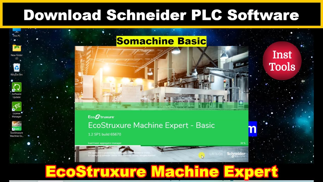 Download Schneider PLC Software - EcoStruxure Machine Expert (Somachine Basic)