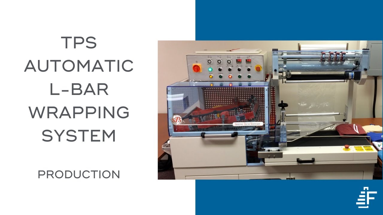 TPS Food Production Automatic L-Bar Sealer Shrink Wrapping System