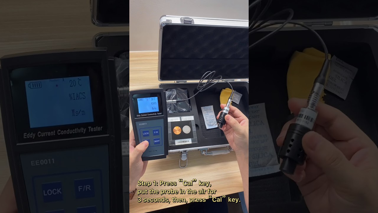 Metal Conductivity Meter unboxing video