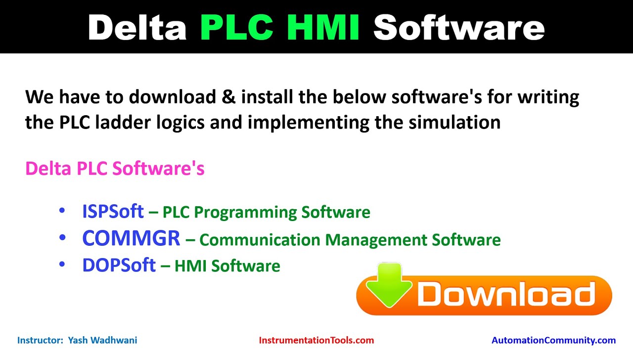 VFD Control using PLC and HMI - Automation Training