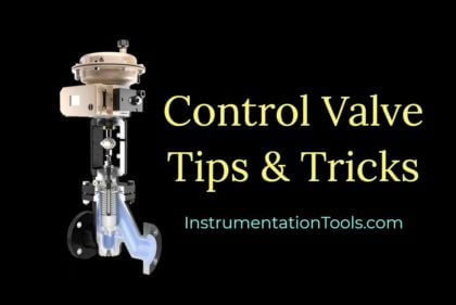 Control Valve Tips and Tricks