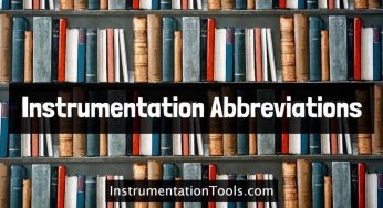 Instrumentation Abbreviations