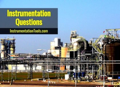 Interview Questions on Instrumentation