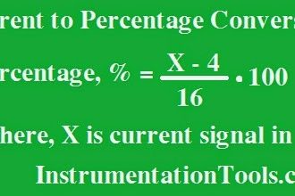 Current-to-Percentage-Conversion