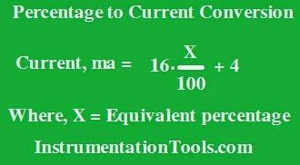 Percentage-to-Current-Conversion