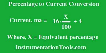 Percentage-to-Current-Conversion