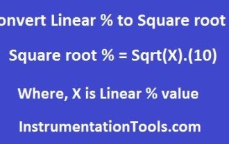 Convert-Linear-%-to-Square-root-%