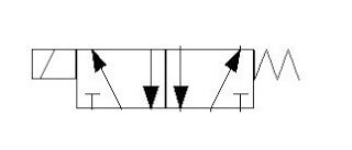 5 Port 2 Position Valve