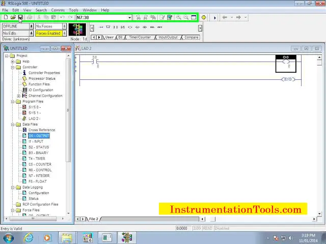 allen bradley rslogix 500 software