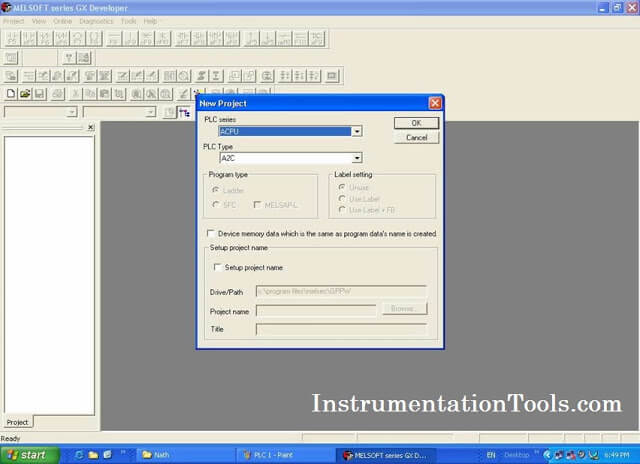 Mitsubishi PLC Programming