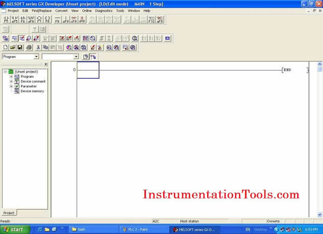 Programming Mitsubishi PLC