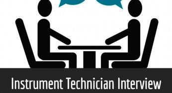 Instrument Technician Questions and Answers