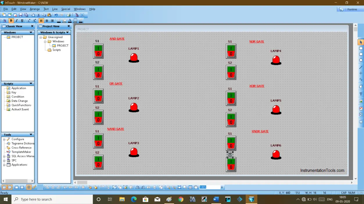 Assign Tag names in InTouch scada