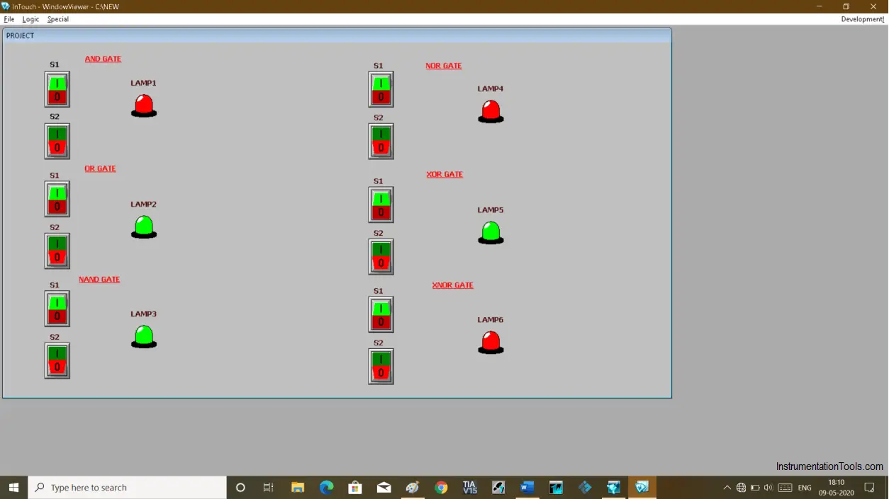 InTouch SCADA scripting language