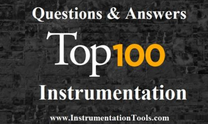 100 Instrumentation Questions
