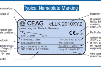 Nameplate Markings