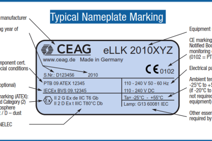 Nameplate Markings