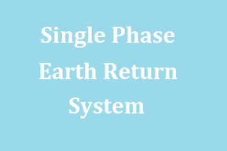 Single Phase Earth Return System