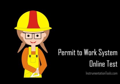 Permit to Work System Online Test
