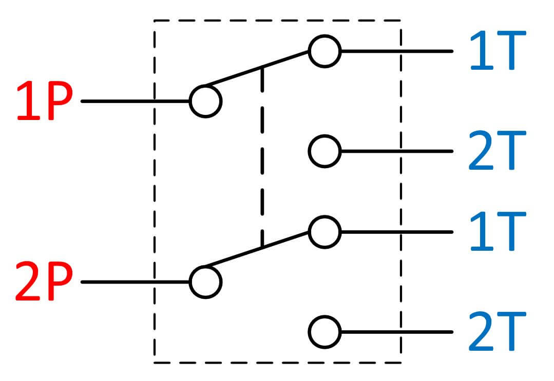 Dpdt Double Pole Switch Wiring Diagram