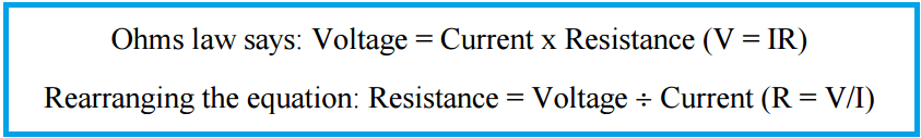 4 Wire RTD Formula