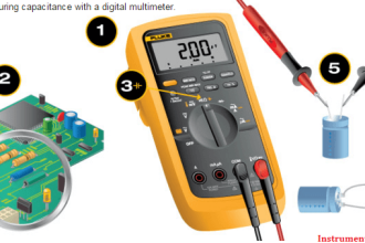Measure Capacitance using Multimeter