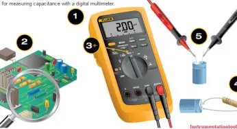 How to Measure capacitance using Multimeter