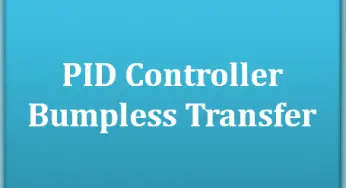 What is PID Controller Bumpless Transfer ?