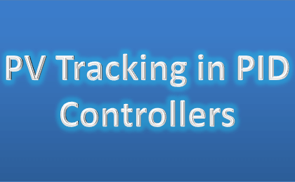 PV Tracking in PID Controllers