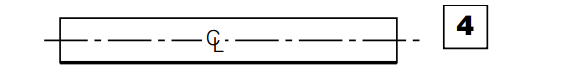 Tube Centerline Basis for Measurement