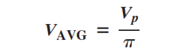 average-value-of-the-half-wave-output-voltage