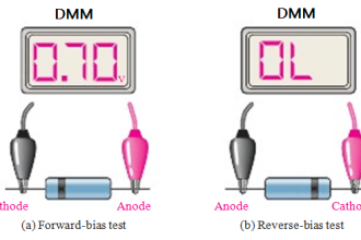 Diode-testing-with-multimeter
