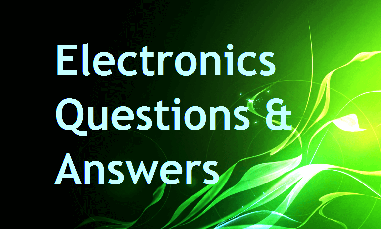 electronics-questions-and-answers