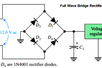 full-wave-bridge-rectifier-with-voltage-regulator