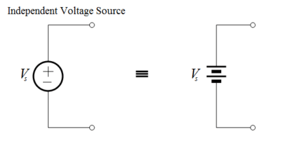 Independent-Voltage-Source-circuit-ideal-battery