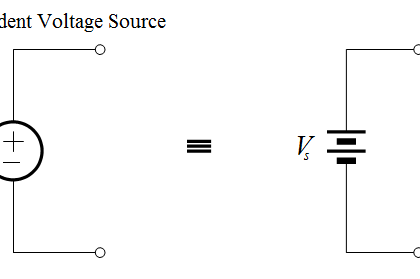 Independent-Voltage-Source-circuit-ideal-battery
