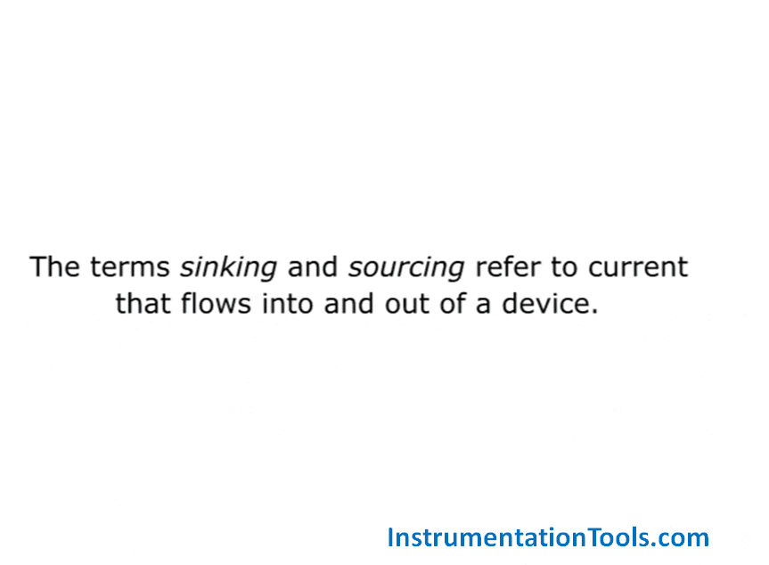 Plc Sinking And Sourcing Explanation Plc Sinking Plc