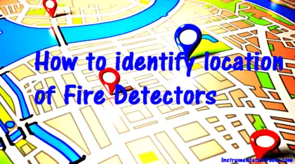 How to identify location of Fire Detectors