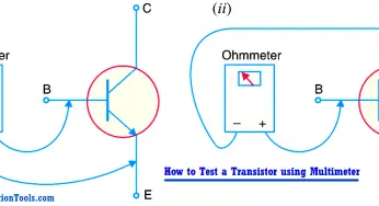 How to Test a Transistor using Multimeter