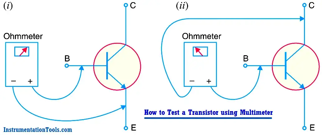 How to Test a Transistor using Multimeter