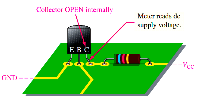 transistor-fault-identification