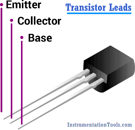 transistor leads identify