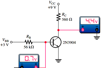 Troubleshooting a Biased Transistor
