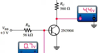 Troubleshooting a Biased Transistor